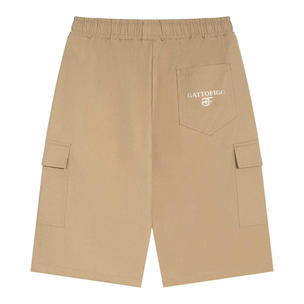GATTOFIGO By LeauxBawl: Block Reddy Cargo Shorts