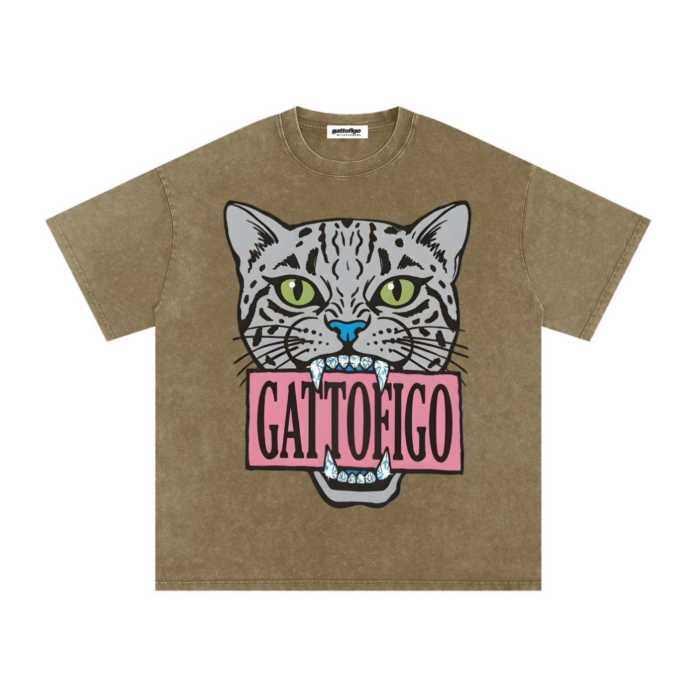 GATTOFIGO By LeauxBawl : ALL FLAVORS BITES TEE