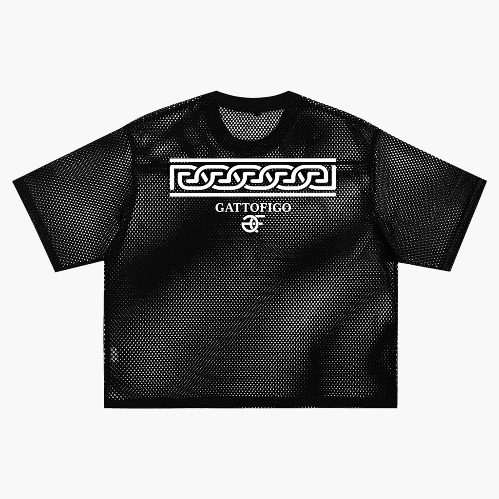 GATTOFIGO By LeauxBawl: GIVENKITTY Twin Chain See Through Tee