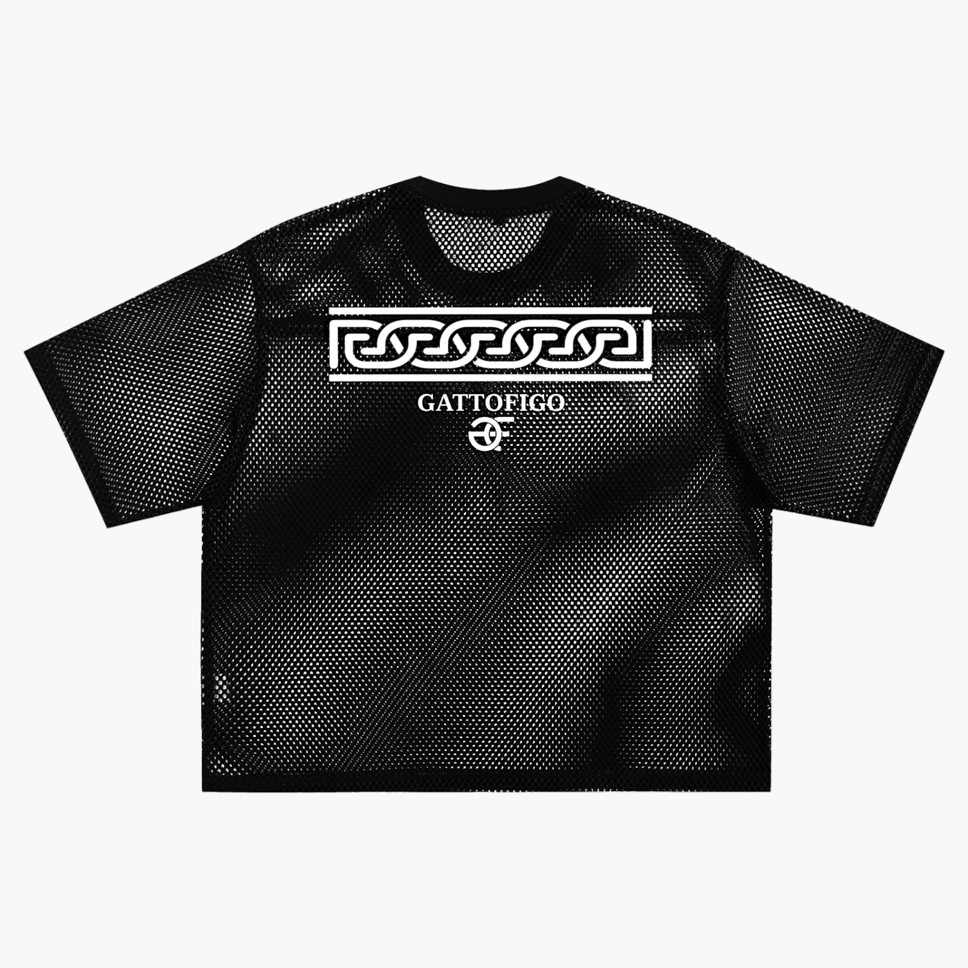 GATTOFIGO By LeauxBawl: GIVENKITTY Twin Chain See Through Tee