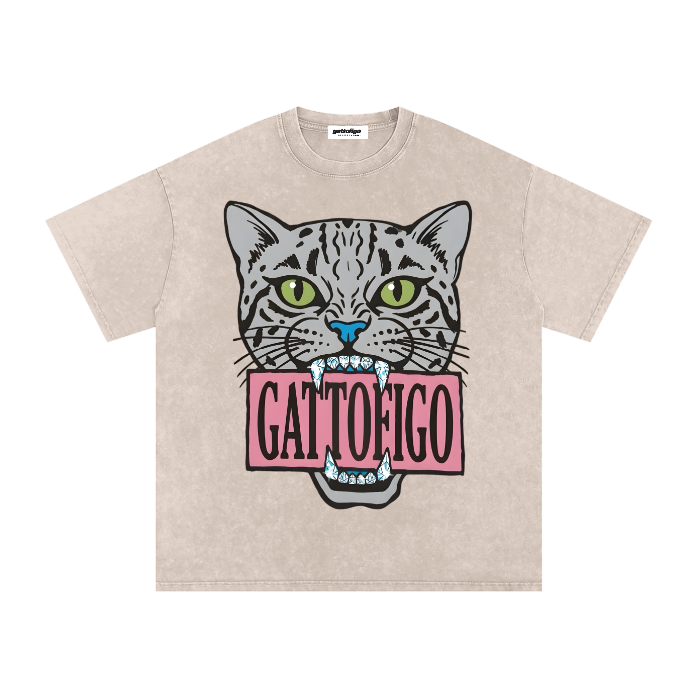 GATTOFIGO By LeauxBawl : ALL FLAVORS BITES TEE