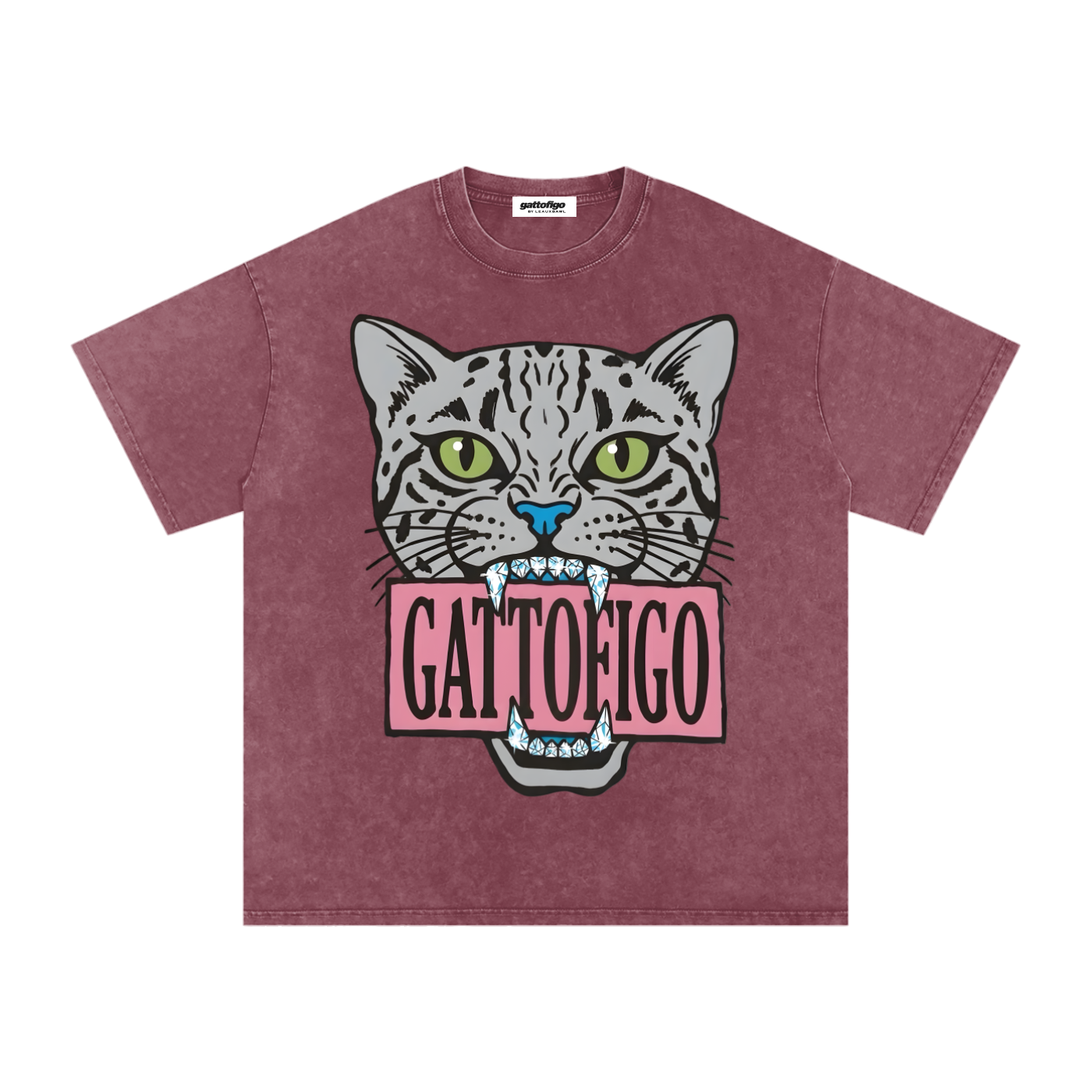 GATTOFIGO By LeauxBawl : ALL FLAVORS BITES TEE
