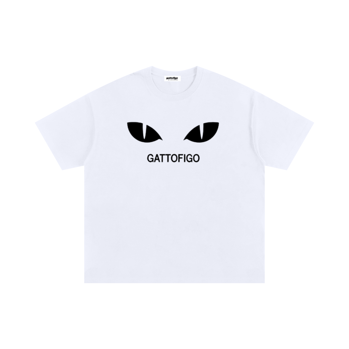 GATTOFIGO By LeauxBawl: FELINEDI Tee White