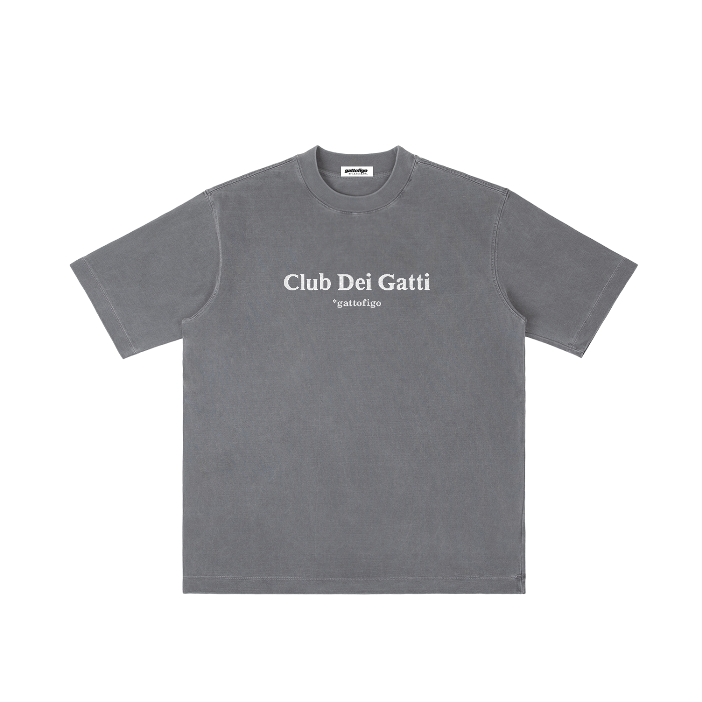 GATTOFIGO by LeauxBawl : Club Dei Gatti Embroidered Tee