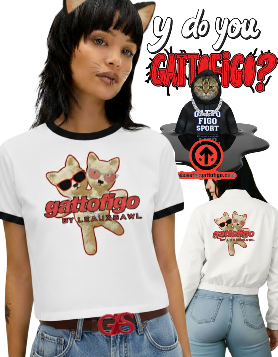 GATTOFIGO by LeauxBawl : ORIGINS DUO Tee