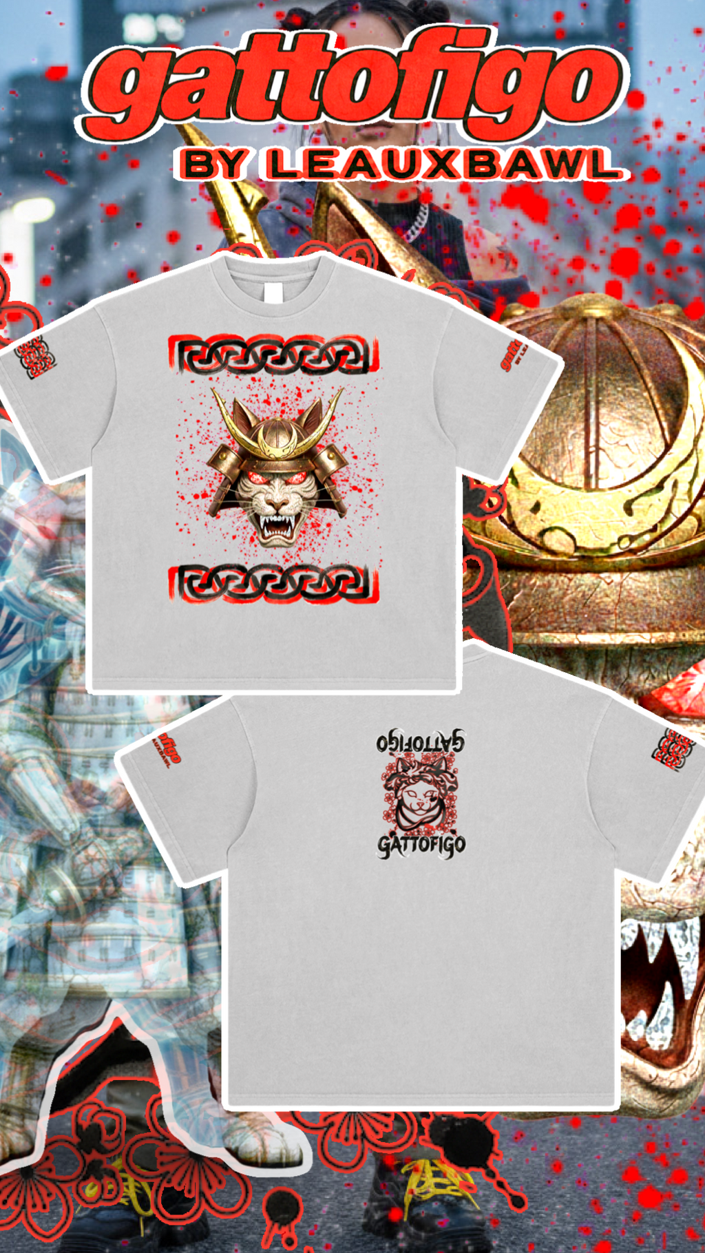 GATTOFIGO SPORT: CATIME(Cat-Uh-Meh) Catma Mask Tee