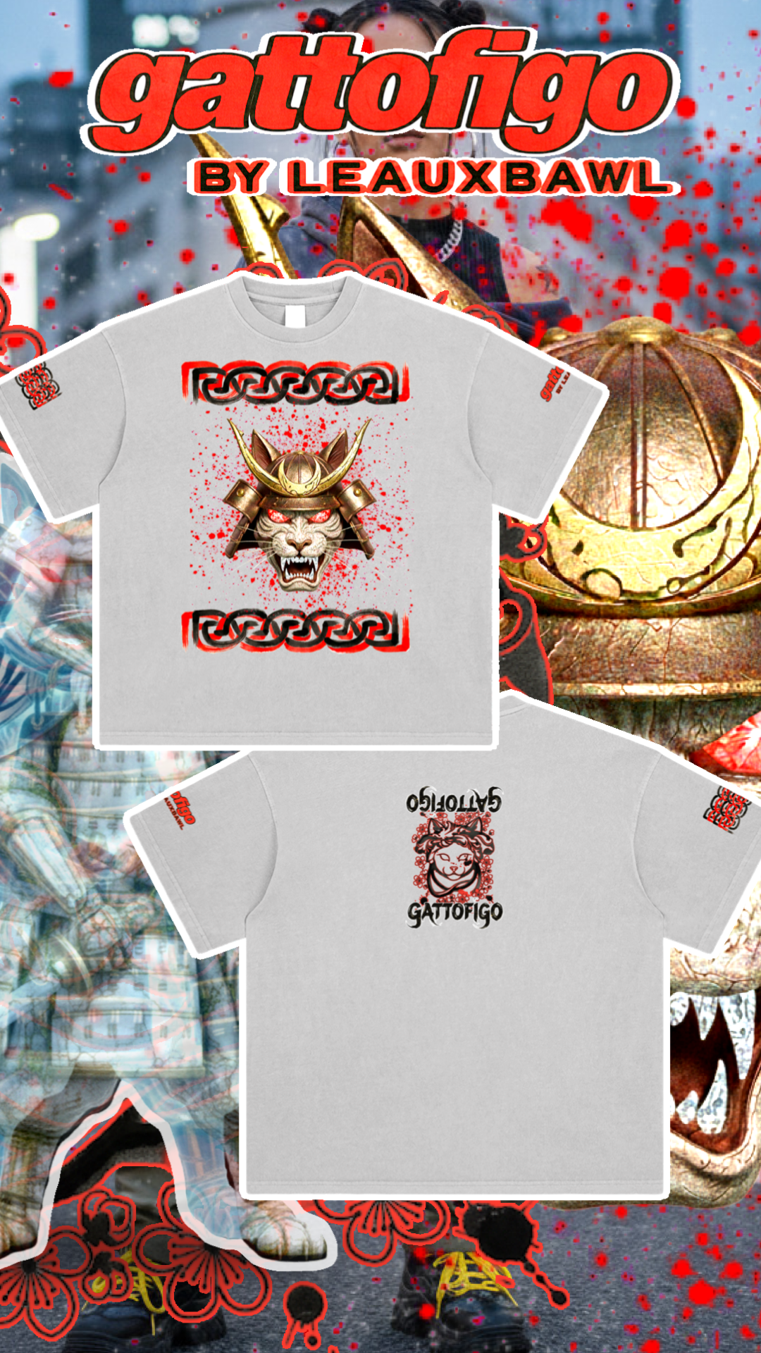 GATTOFIGO SPORT: CATIME(Cat-Uh-Meh) Catma Mask Tee