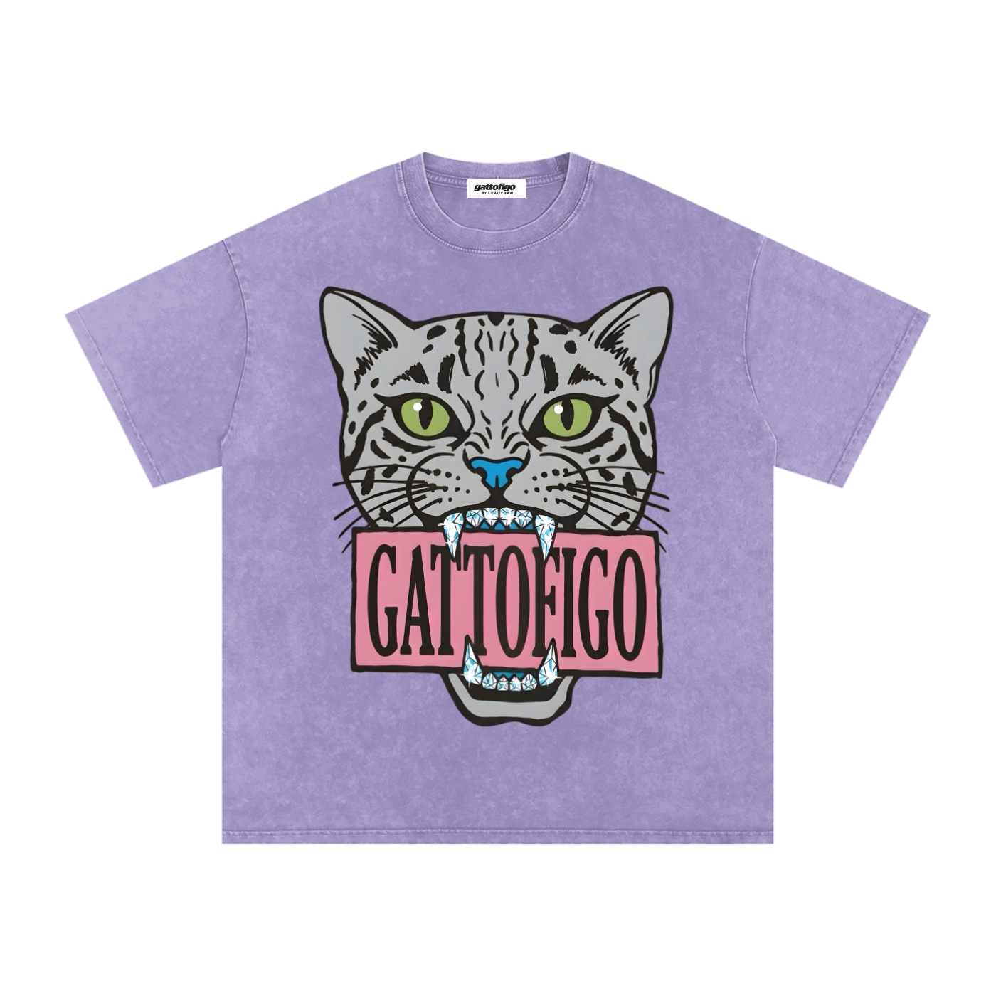 GATTOFIGO By LeauxBawl : ALL FLAVORS BITES TEE
