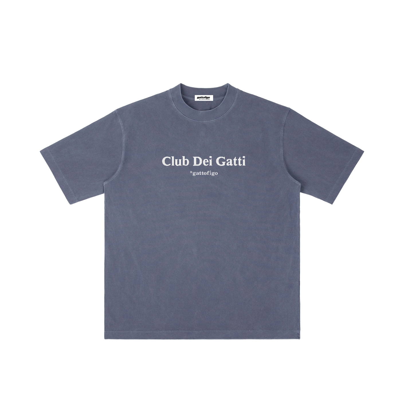 GATTOFIGO by LeauxBawl : Club Dei Gatti Embroidered Tee