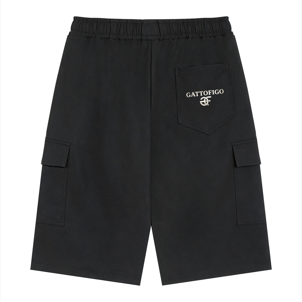 GATTOFIGO By LeauxBawl: Block Reddy Cargo Shorts