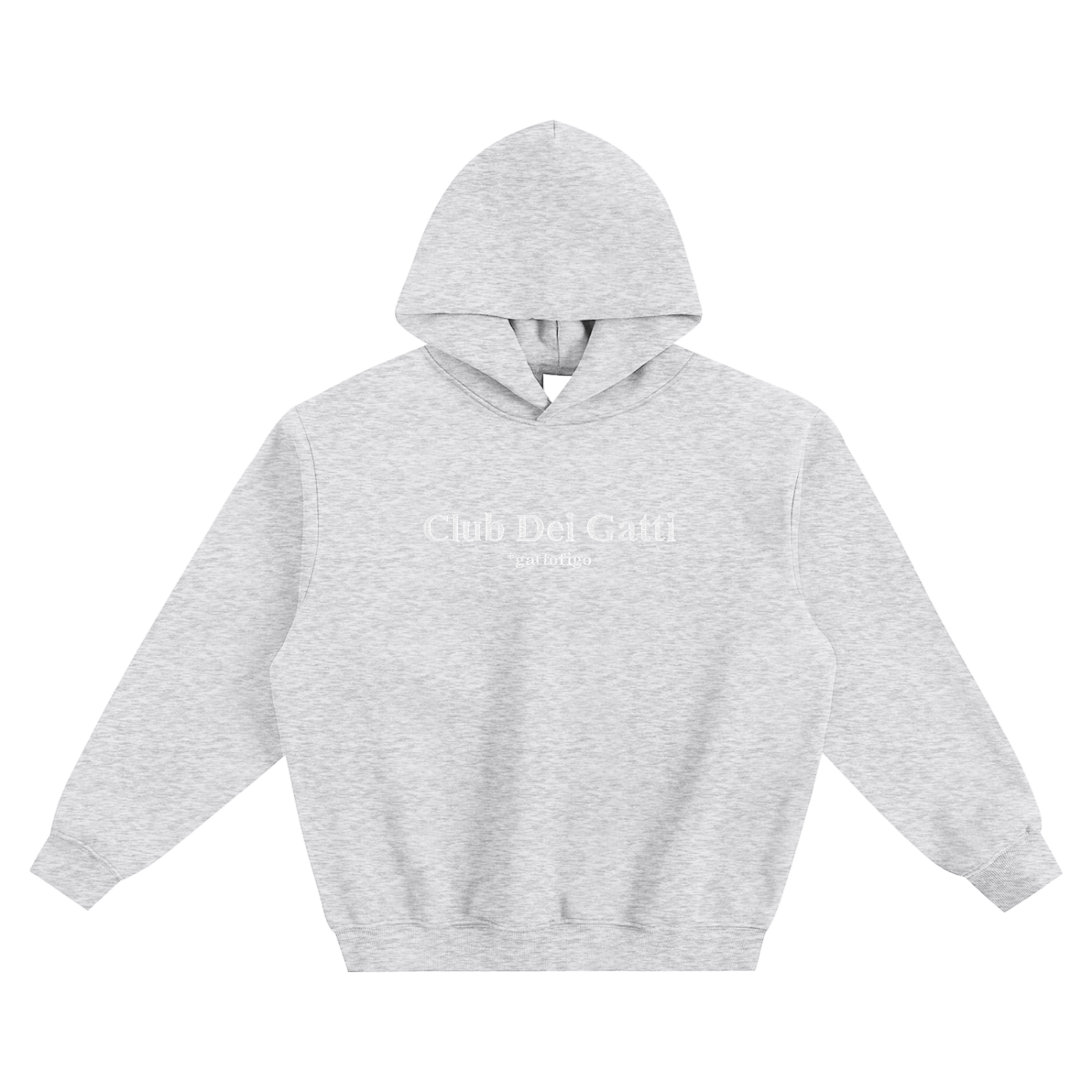 GATTOFIGO by LeauxBawl : Club Dei Gatti Embroidered Hoodie