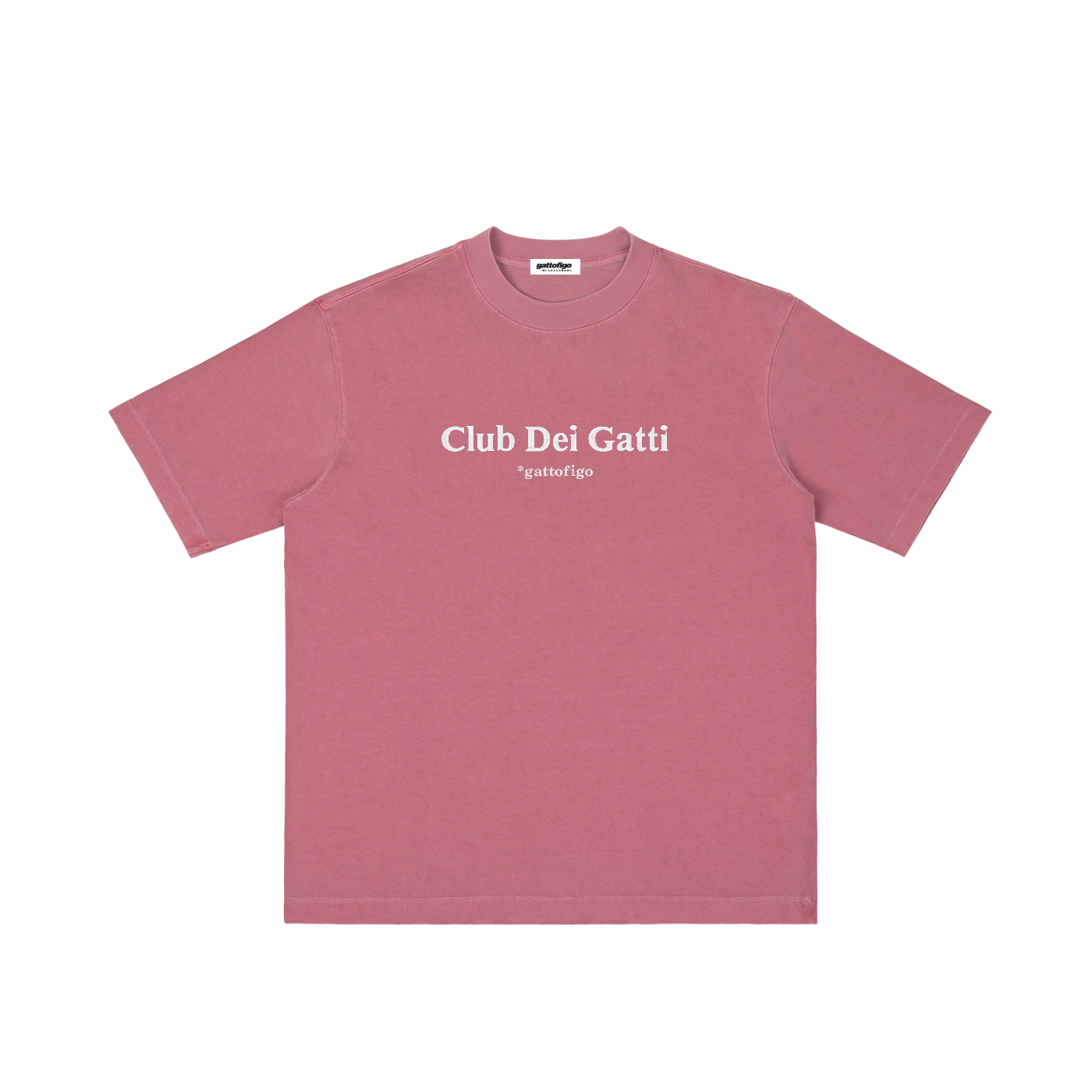 GATTOFIGO by LeauxBawl : Club Dei Gatti Embroidered Tee