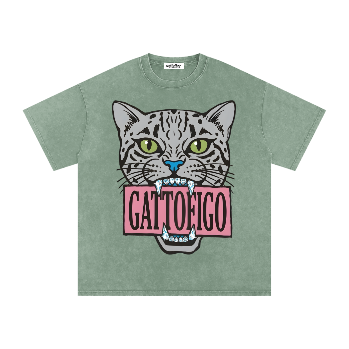 GATTOFIGO By LeauxBawl : ALL FLAVORS BITES TEE
