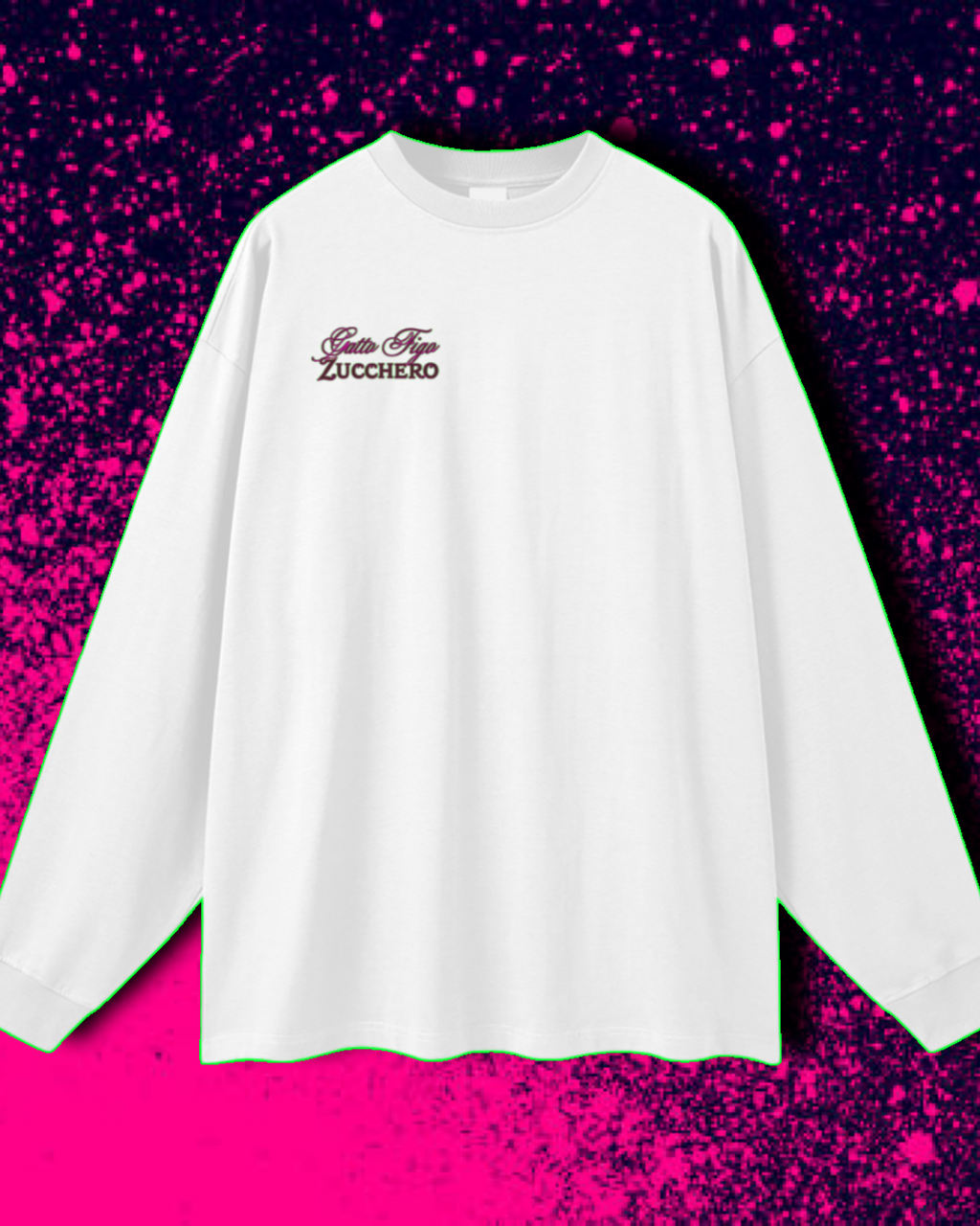 GATTOFIGO ZUCCHERO: KITTY CLAWS LS Tee