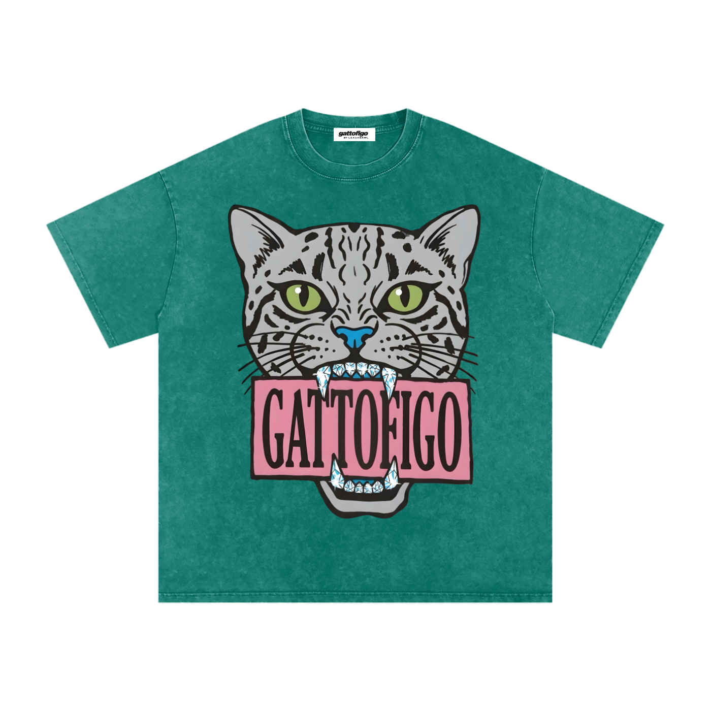 GATTOFIGO By LeauxBawl : ALL FLAVORS BITES TEE