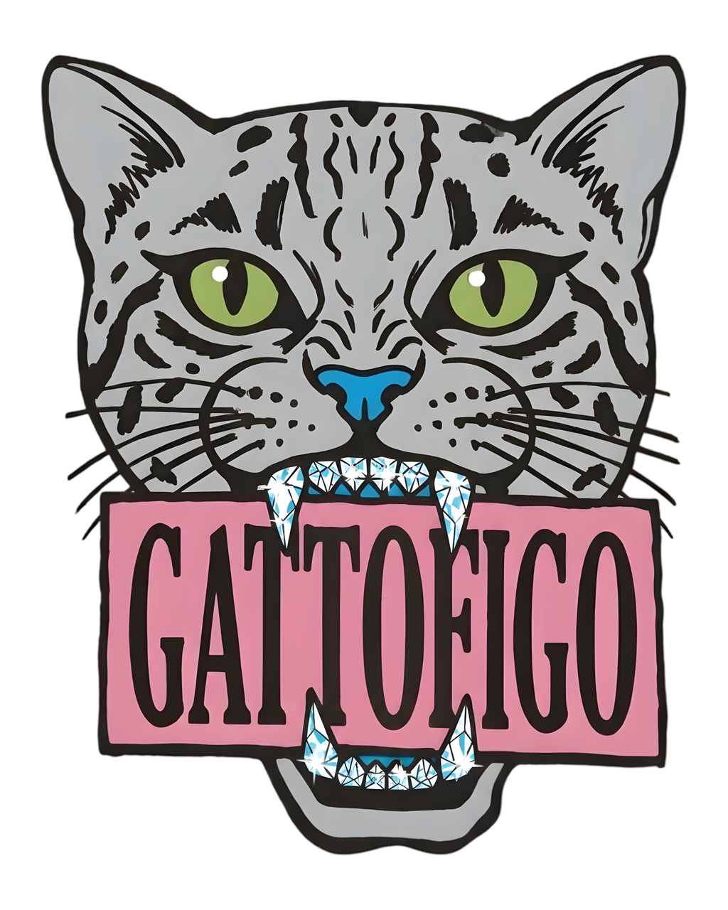 GATTOFIGO By LeauxBawl : ALL FLAVORS BITES TEE