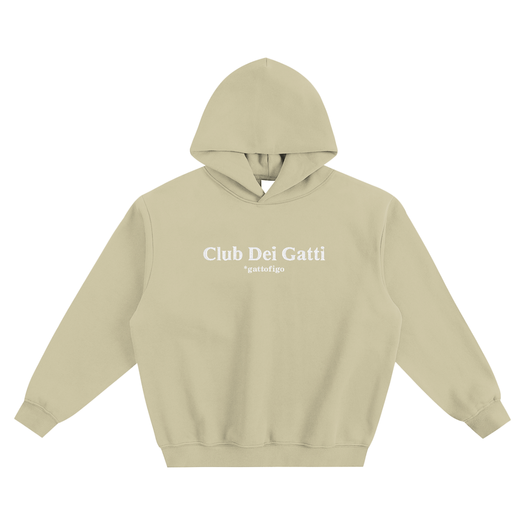 GATTOFIGO by LeauxBawl : Club Dei Gatti Embroidered Hoodie