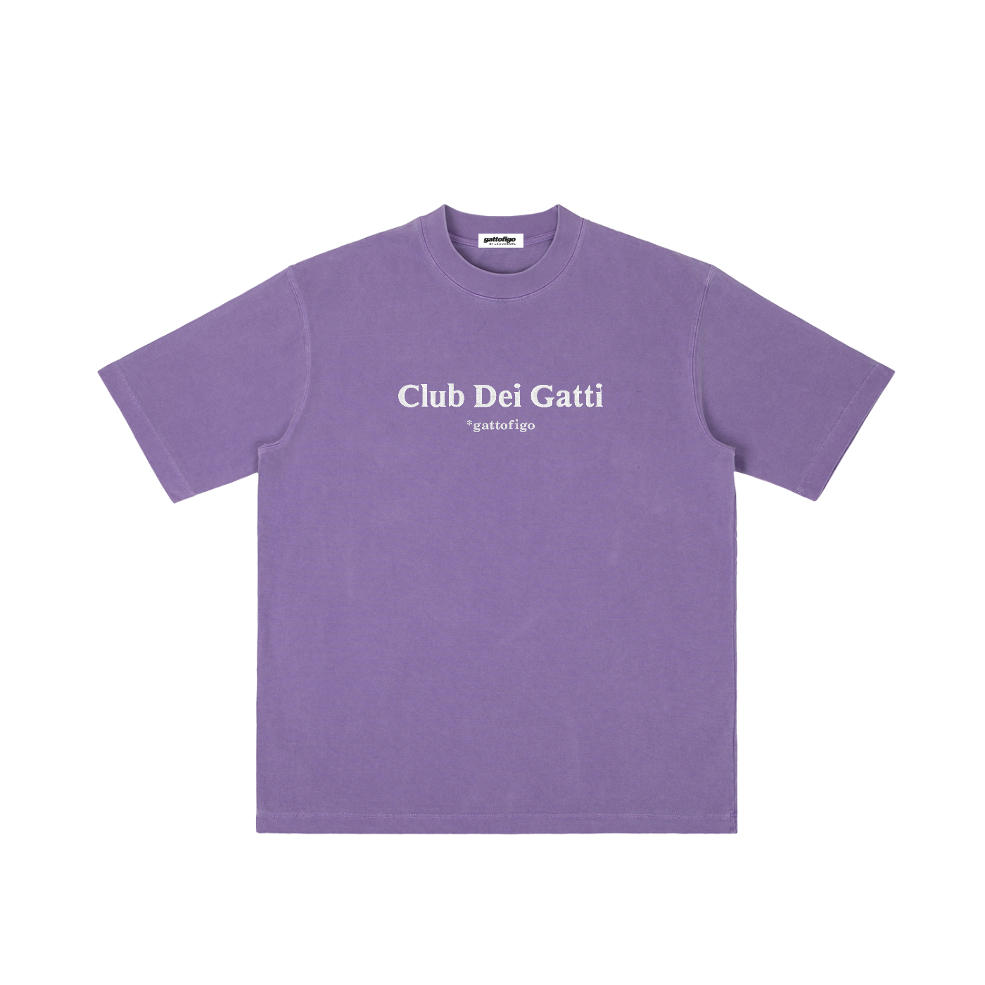 GATTOFIGO by LeauxBawl : Club Dei Gatti Embroidered Tee