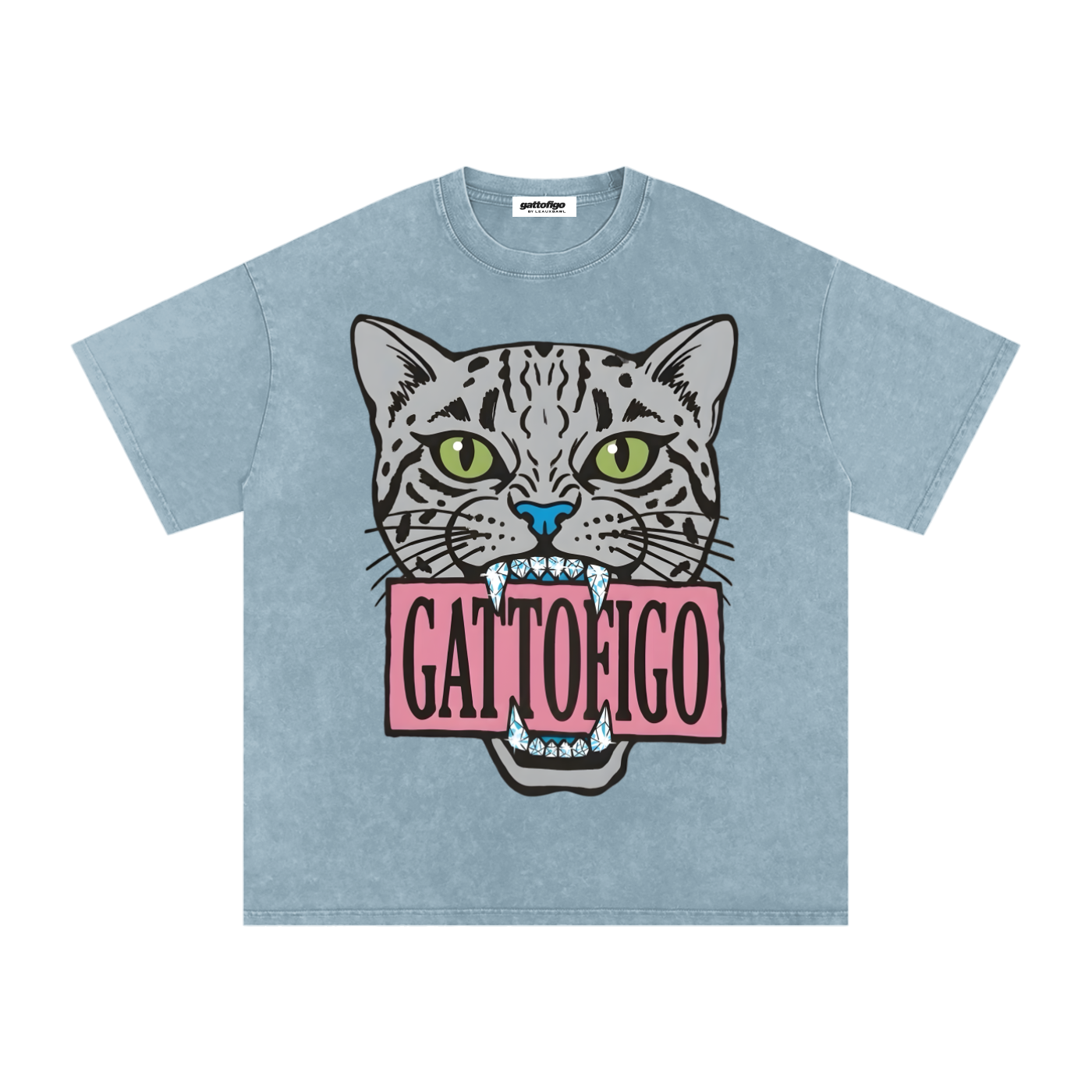 GATTOFIGO By LeauxBawl : ALL FLAVORS BITES TEE