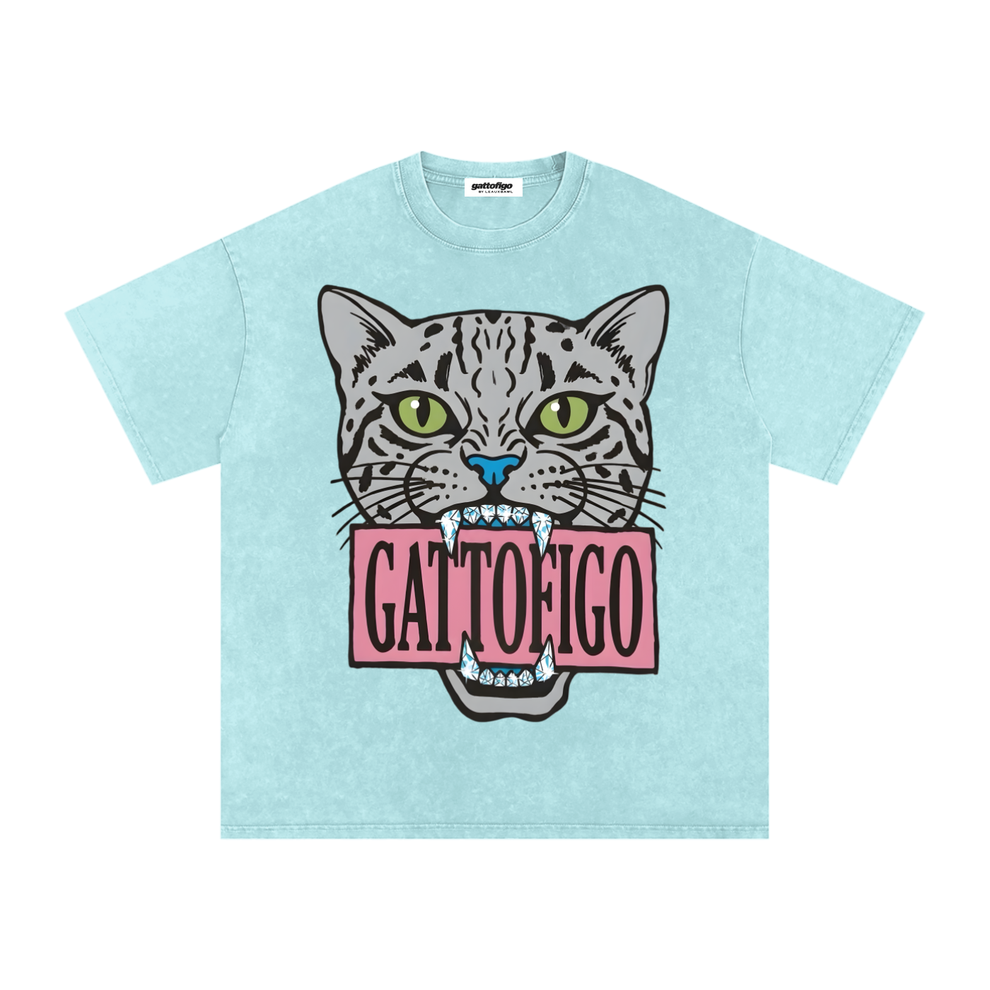 GATTOFIGO By LeauxBawl : ALL FLAVORS BITES TEE