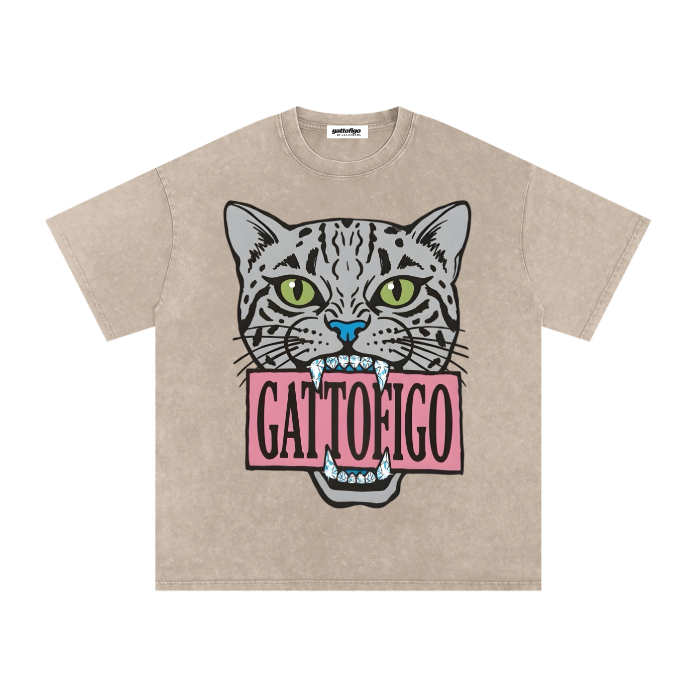 GATTOFIGO By LeauxBawl : ALL FLAVORS BITES TEE